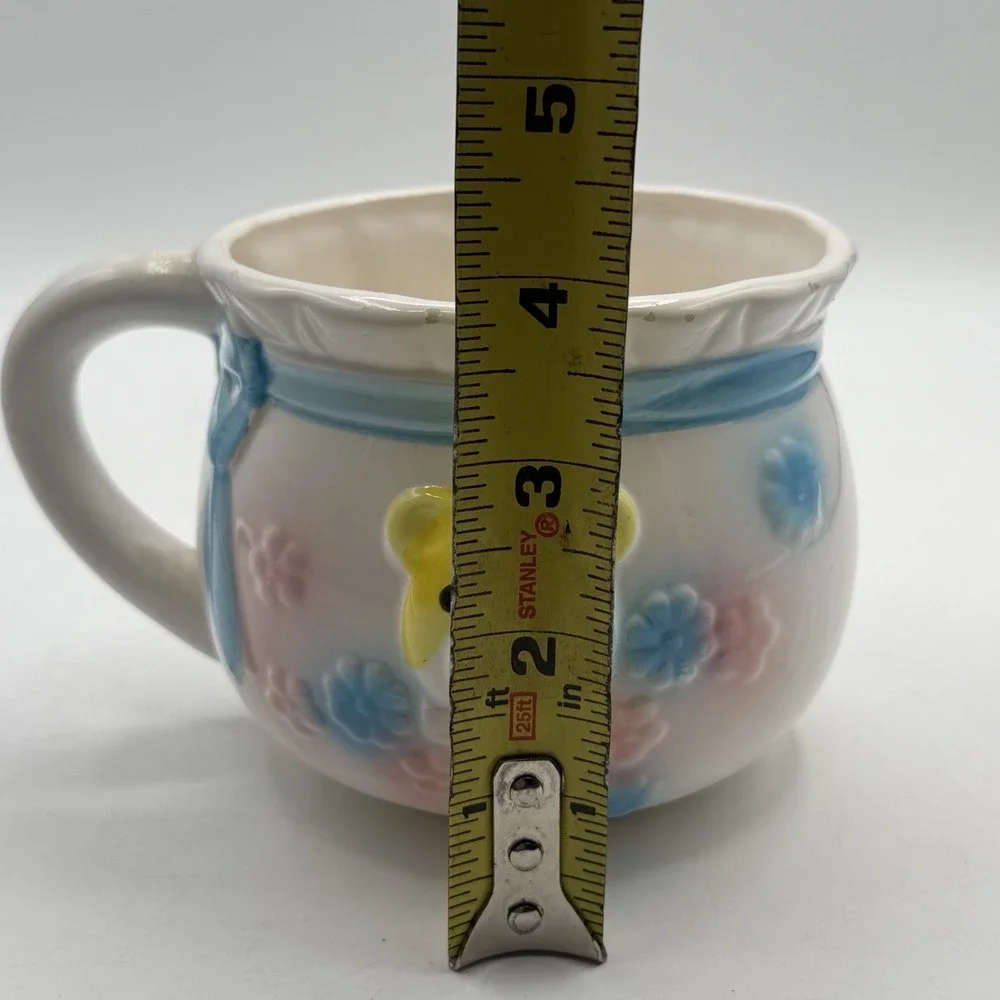 Vintage Giftwares Co. Nancy Pew‎ Baby Room Ceramic Planter Decorative Mug READ